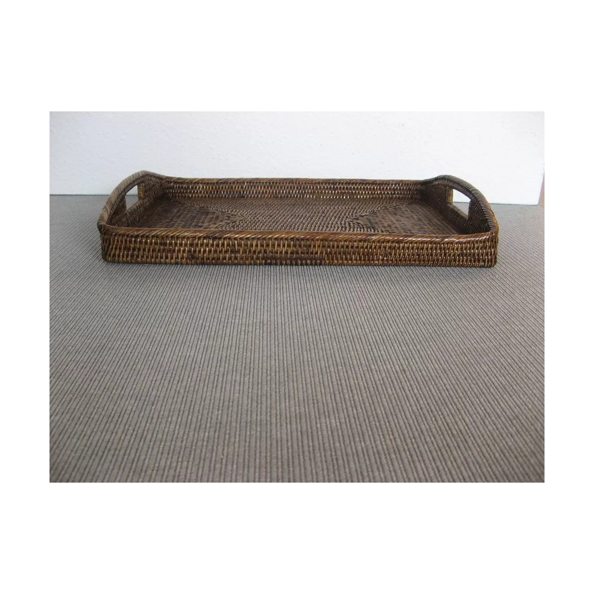 Plateauen Rotin Antique 52x36