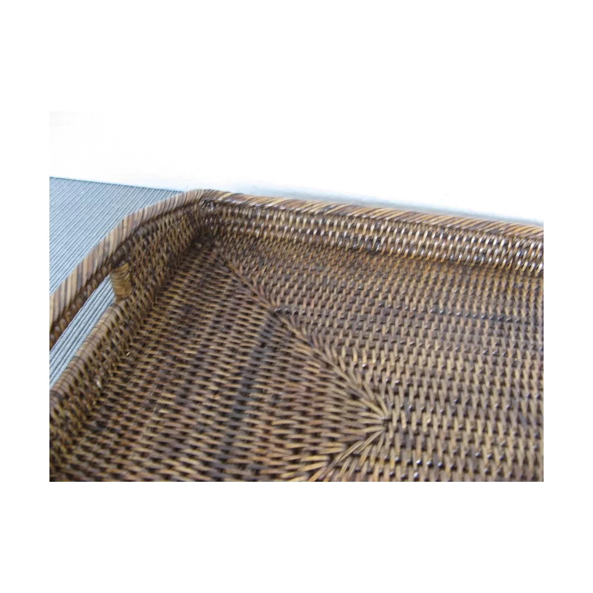 Plateauen Rotin Antique 52x36