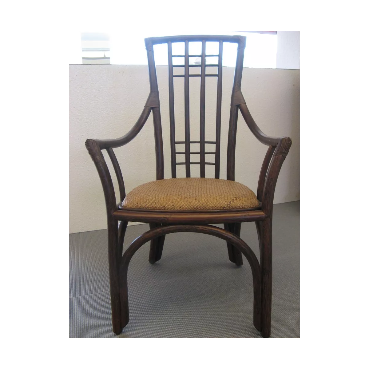 Fauteuil Kubiki Brun