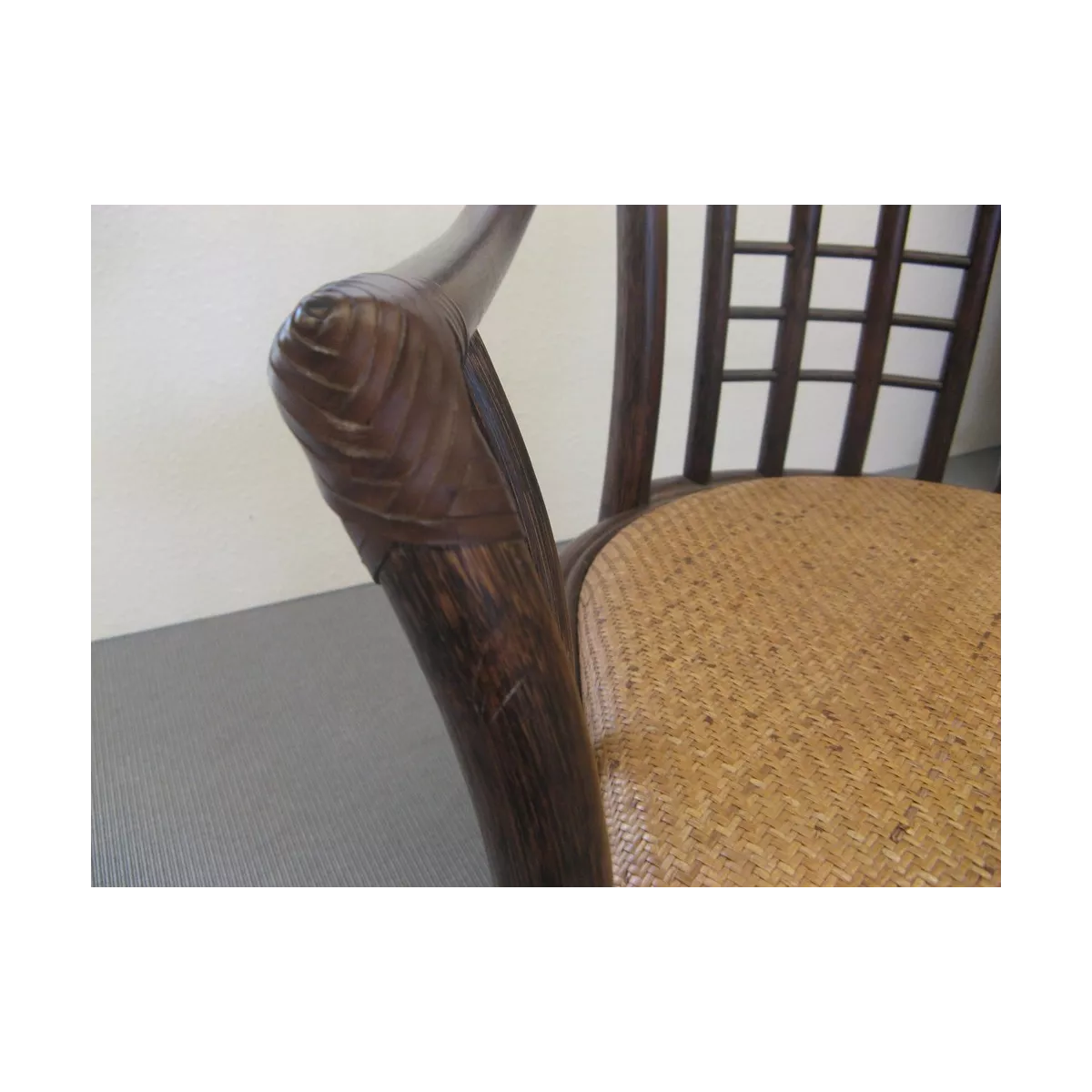 Fauteuil Kubiki Brun