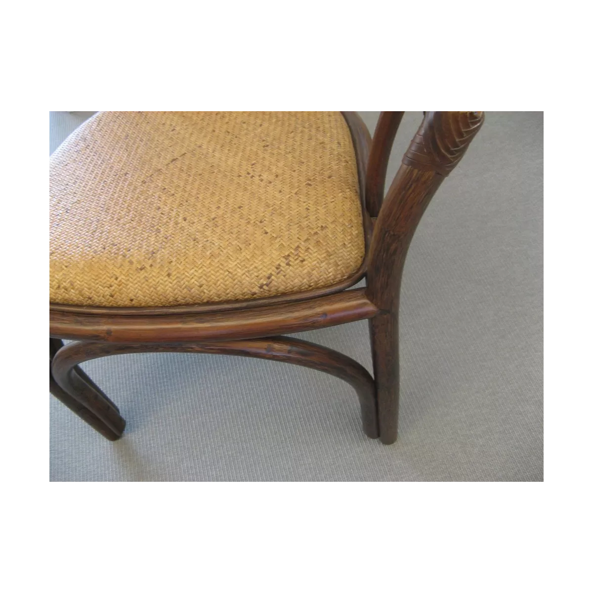 Fauteuil Kubiki Brun