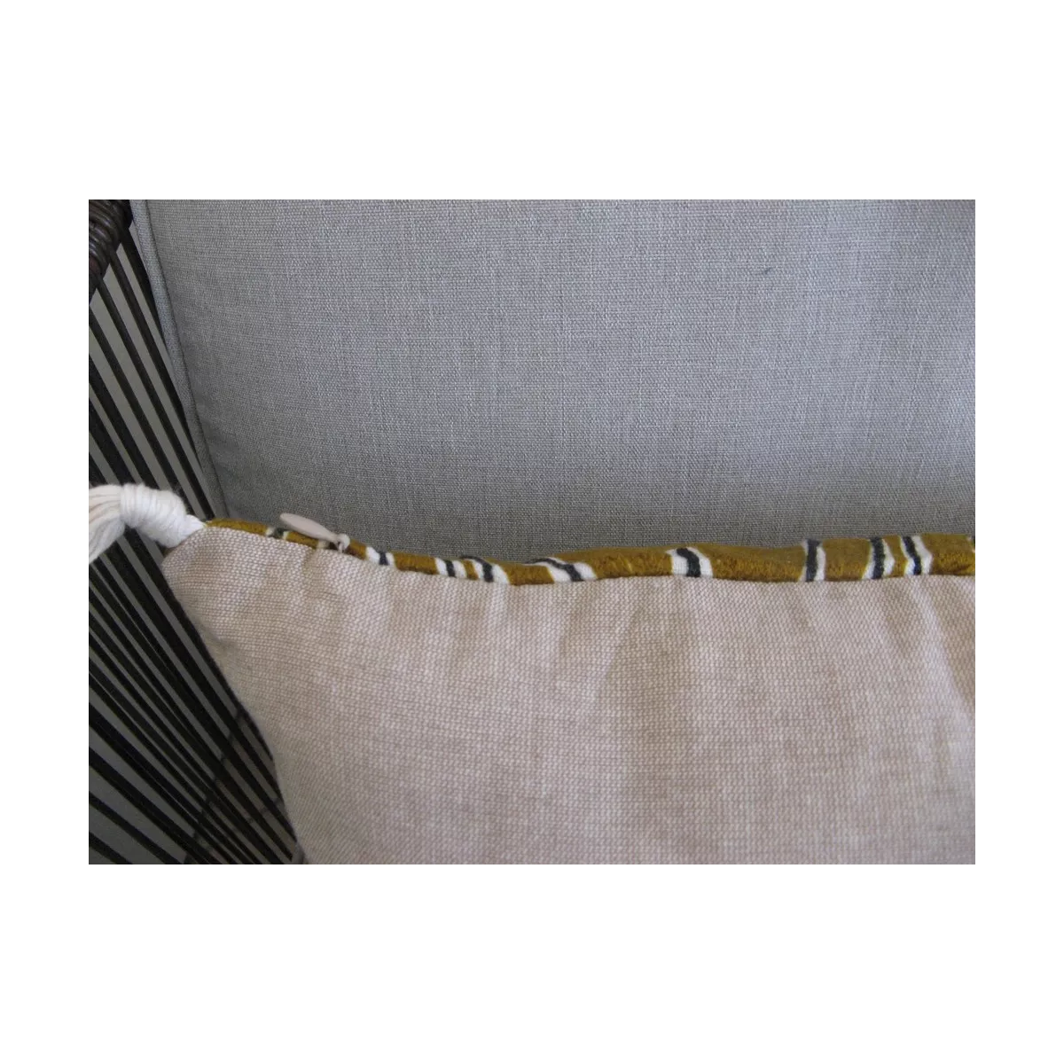 Coussin Tess Brodé 50x30