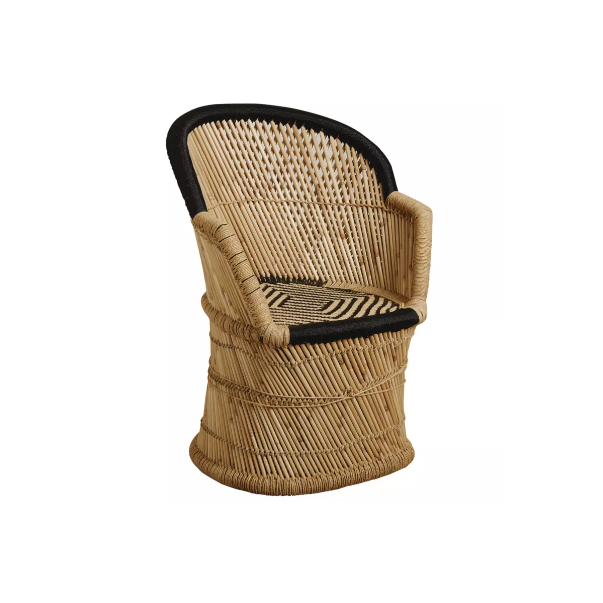 Fauteuil en Roseau