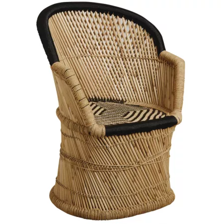Fauteuil en Roseau