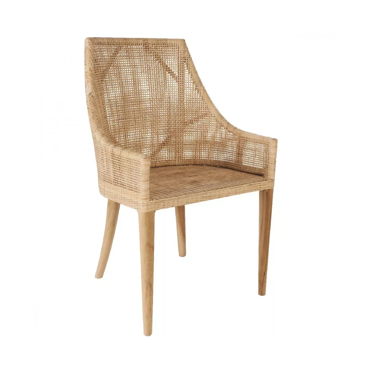Fauteuil de repas Saigon en rotin