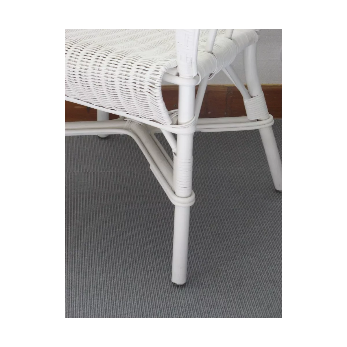 Fauteuil Grand Père Blanc