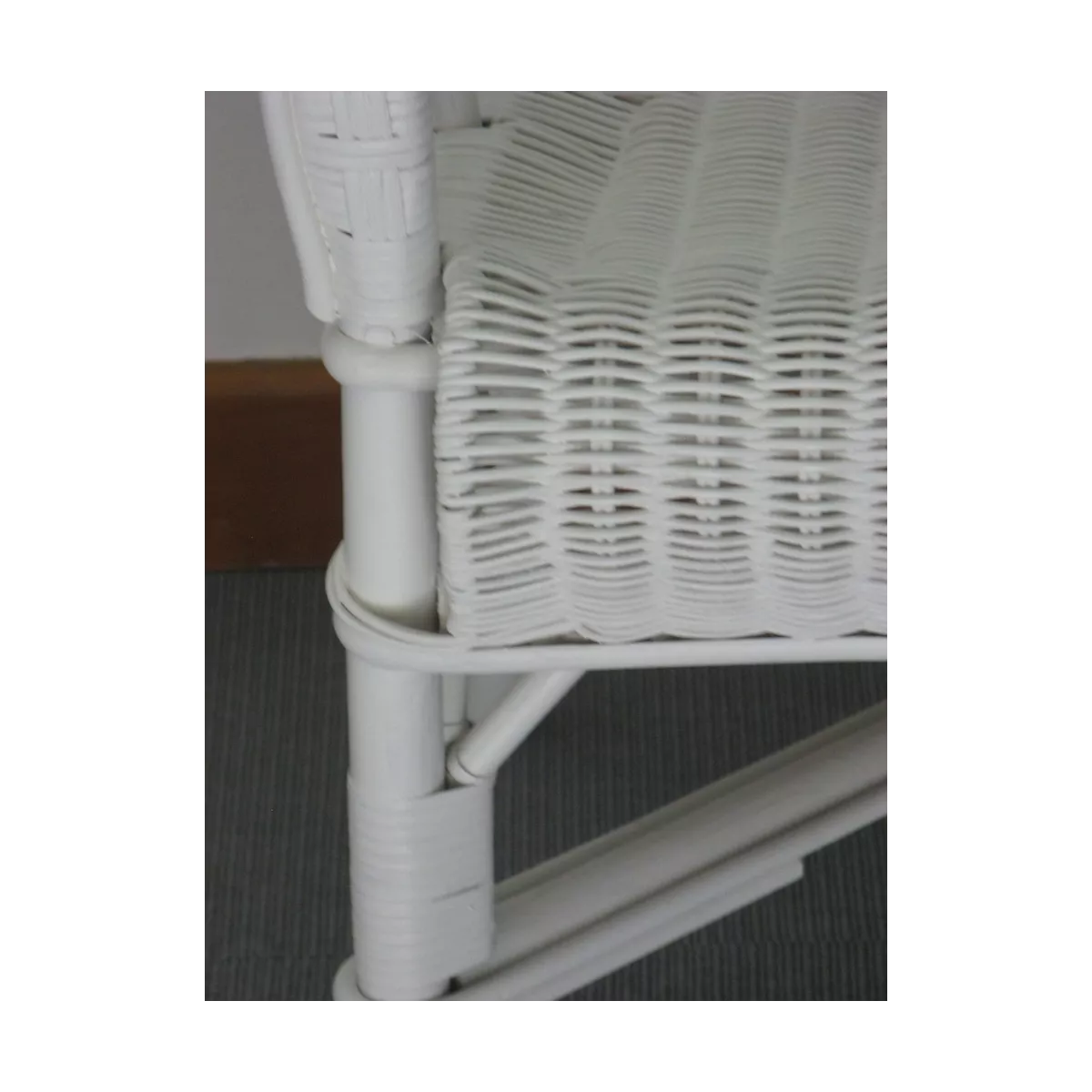Fauteuil Grand Père Blanc