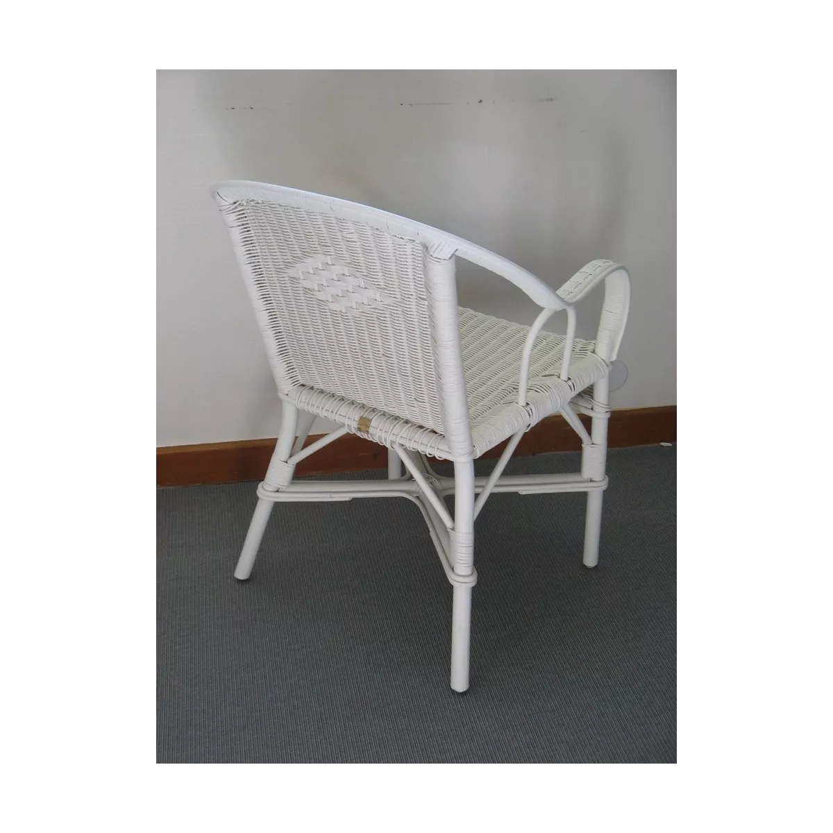 Fauteuil Grand Père Blanc