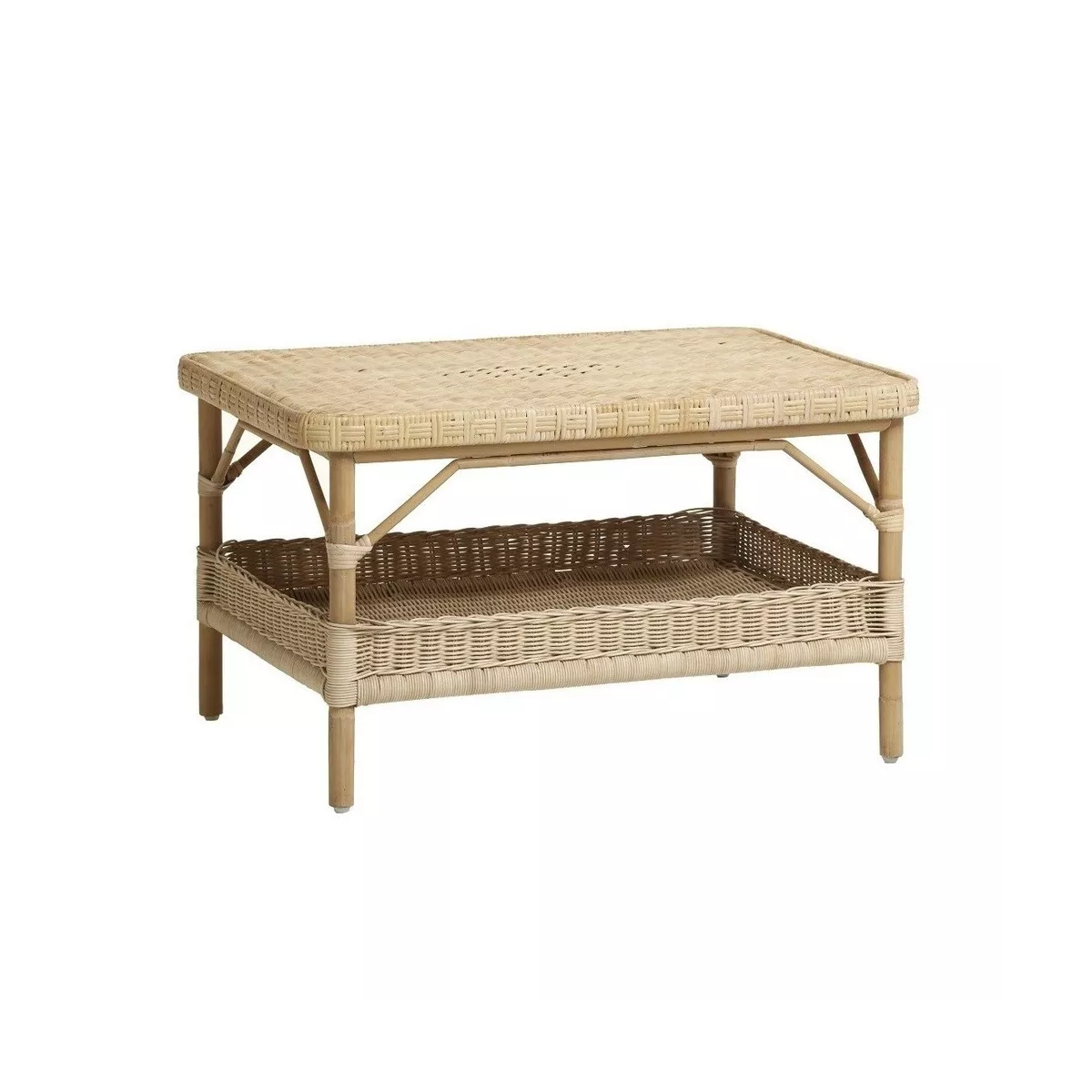 Table Basse Rectangualire Nantucket Rotin naturel