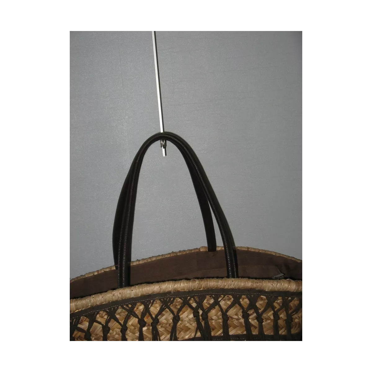 Sac avec Frange Chocolat