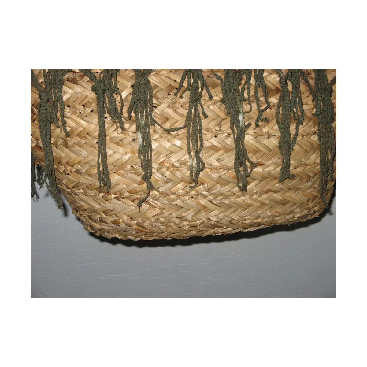 Sac avec Frange Kaki
