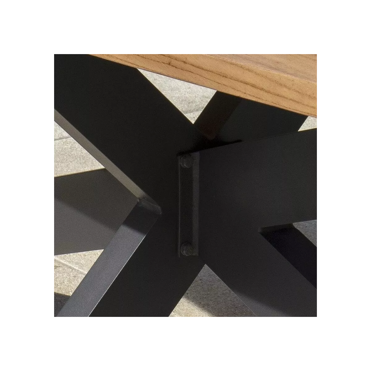 Table de repas Teck Outdoor Aras 300x128cm