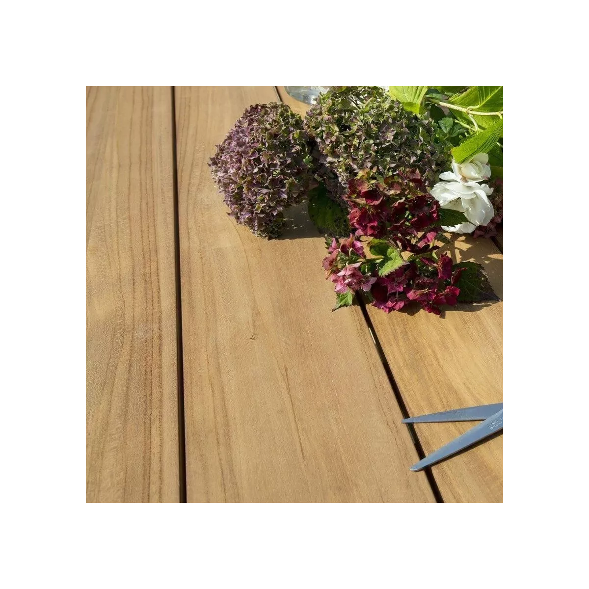 Table de repas Teck Outdoor Aras 300x128cm