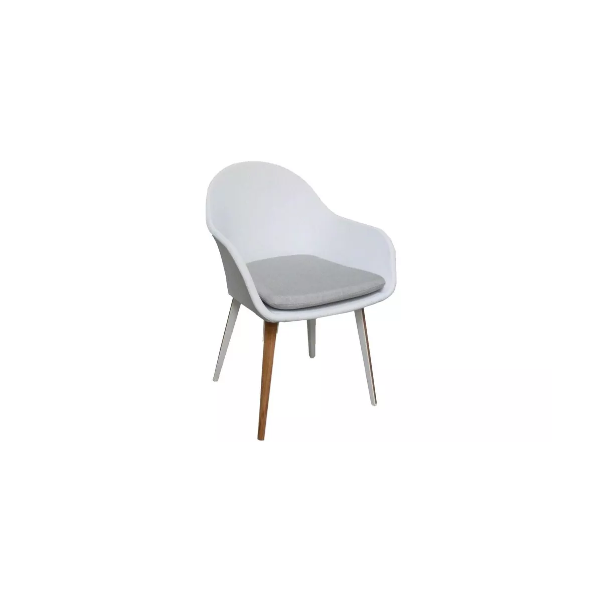 Fauteuil de Table Maxim Blanc