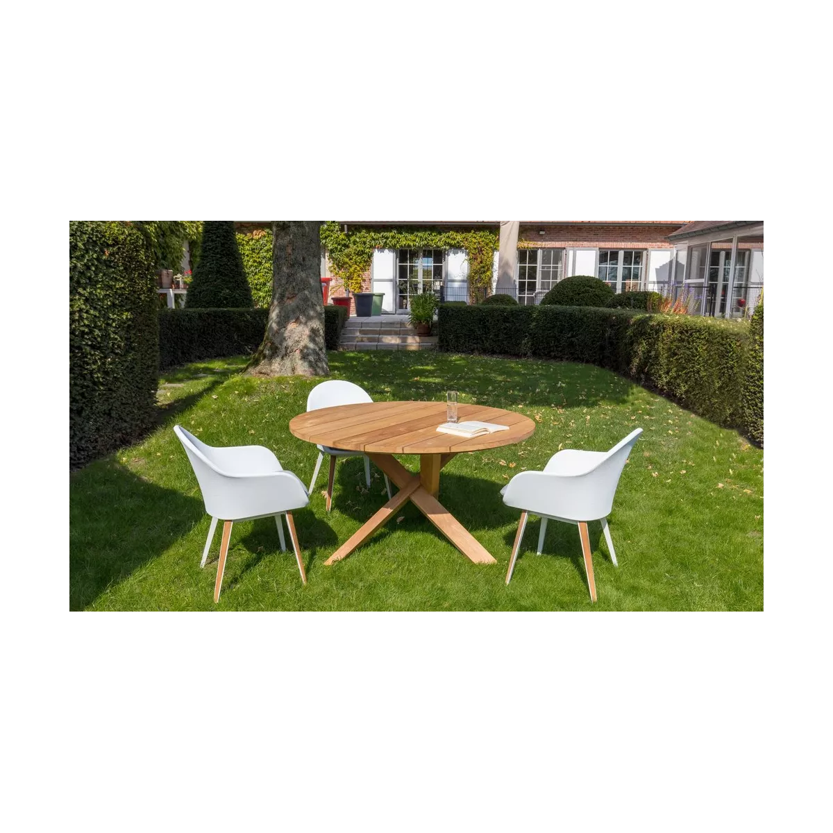 Fauteuil de Table Maxim Blanc