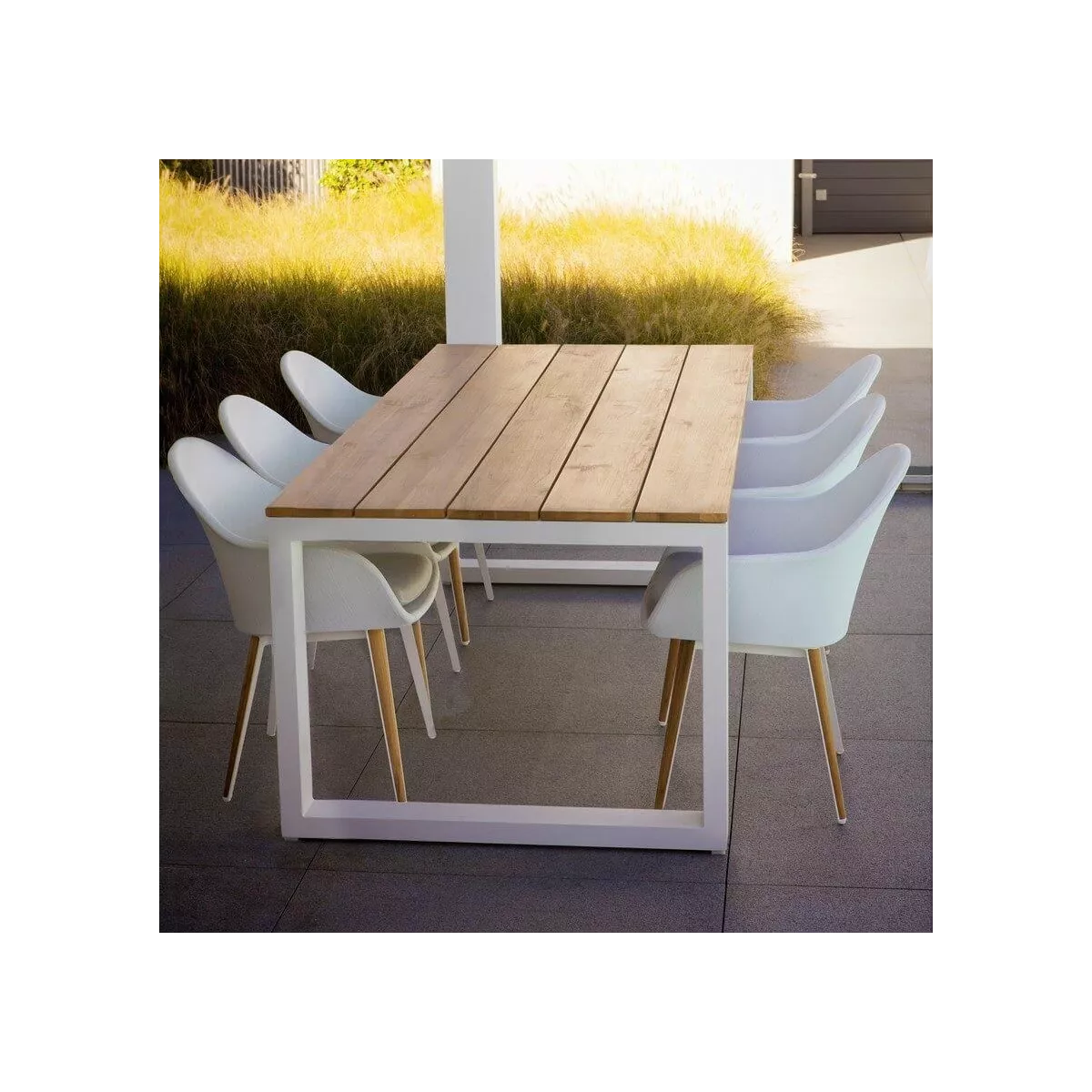 Fauteuil de Table Maxim Blanc