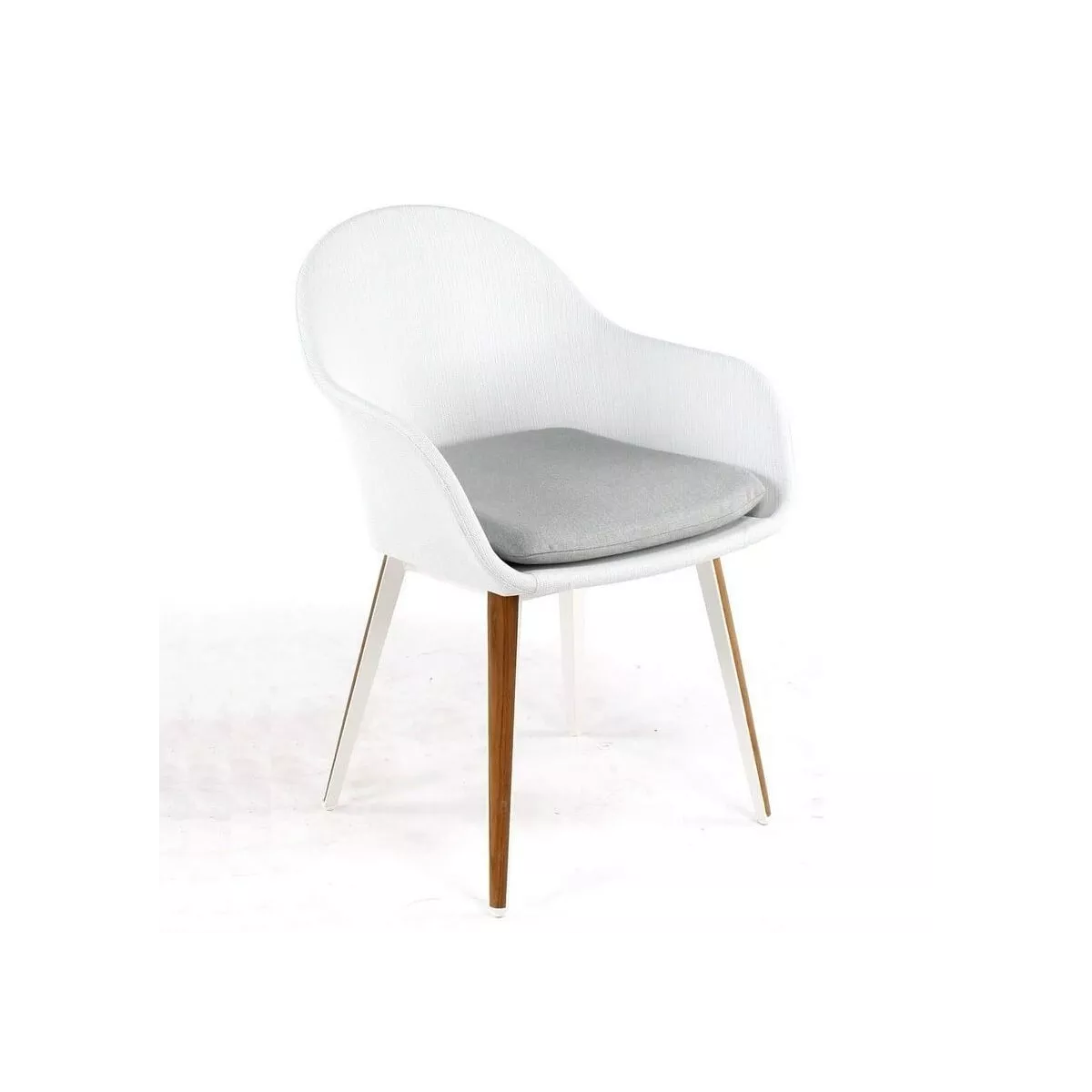 Fauteuil de Table Maxim Blanc