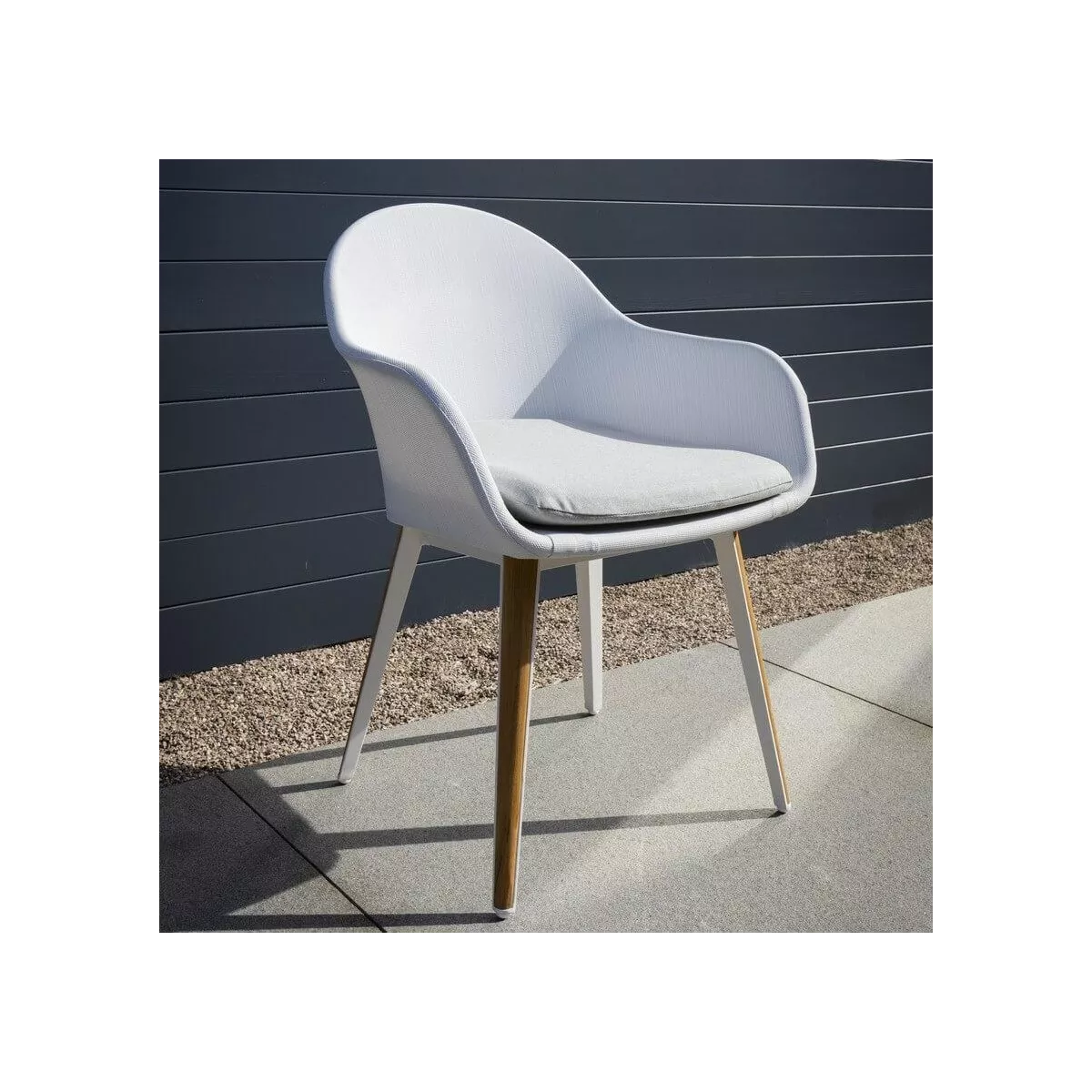 Fauteuil de Table Maxim Blanc