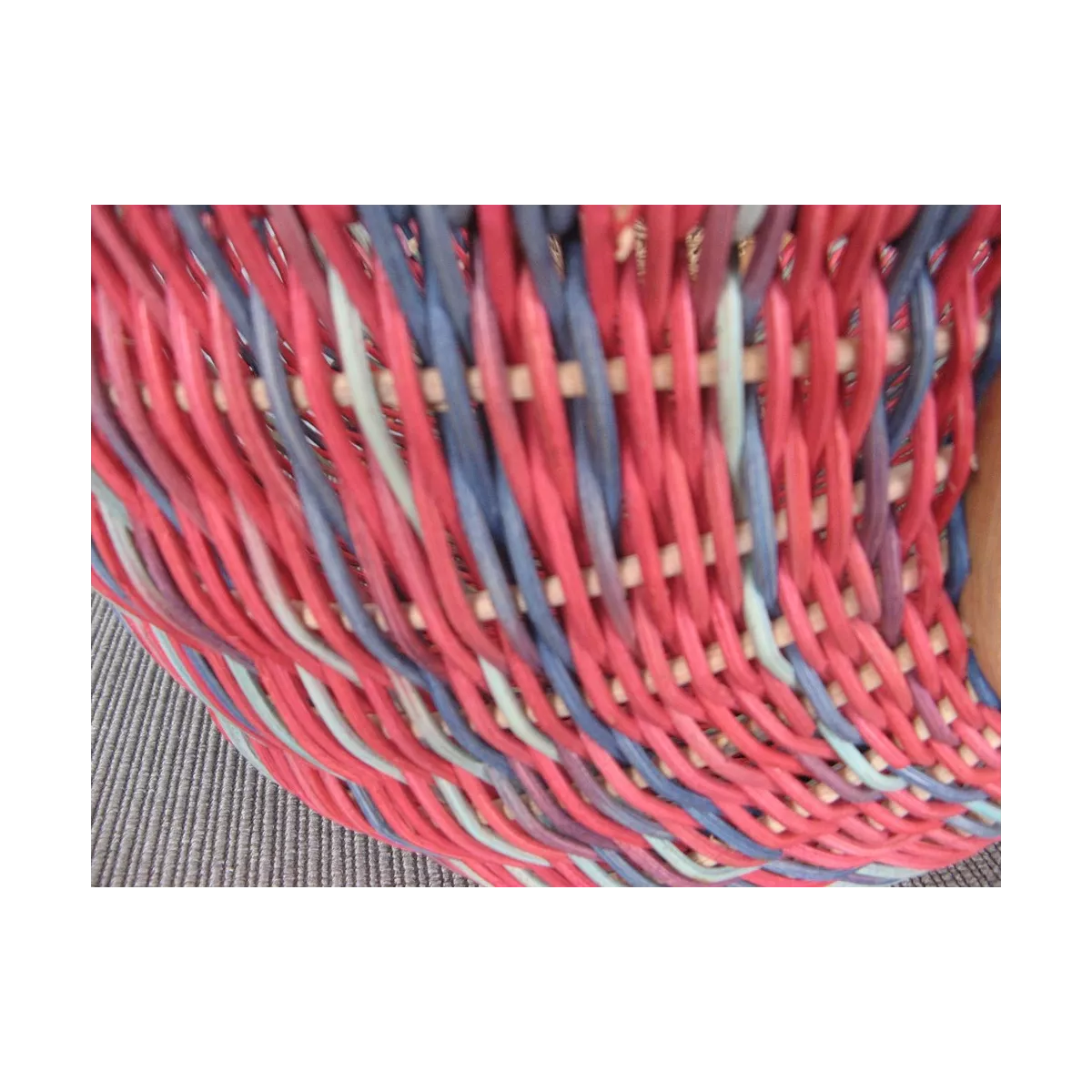Panier Rose Violet 49x32