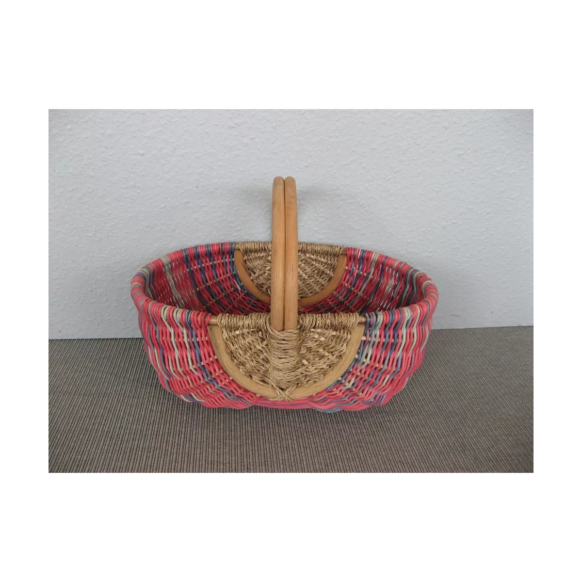 Panier Rose 39x24