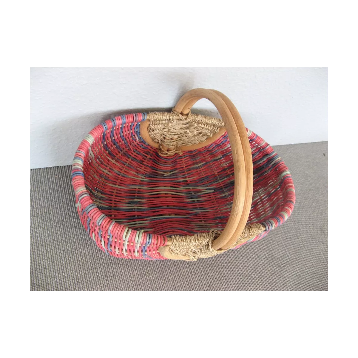 Panier Rose 39x24
