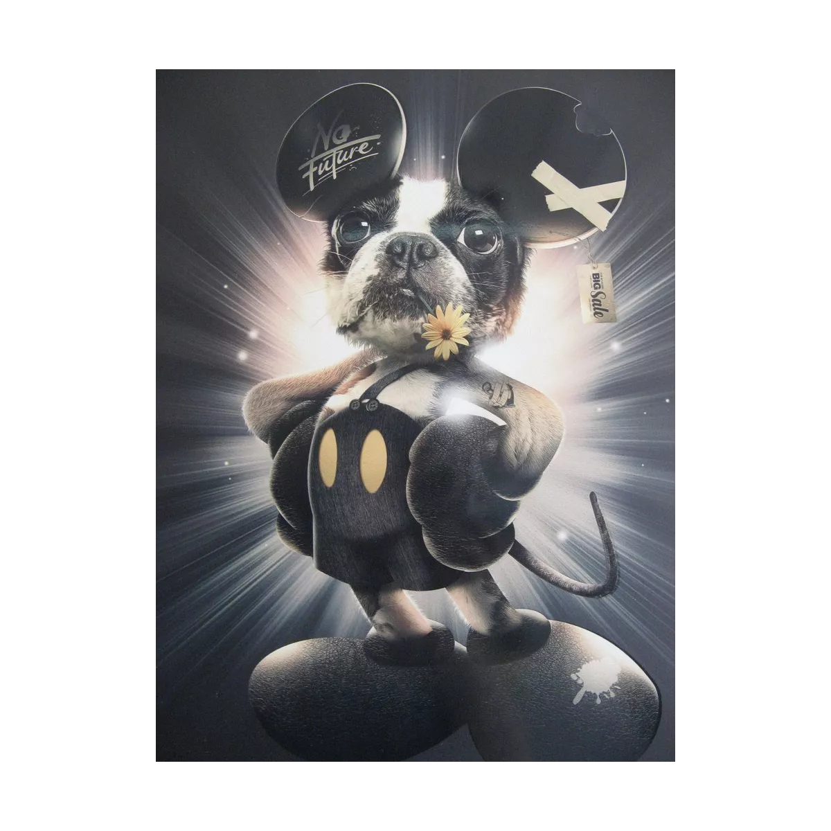 Tableau Binet Mickey Chien