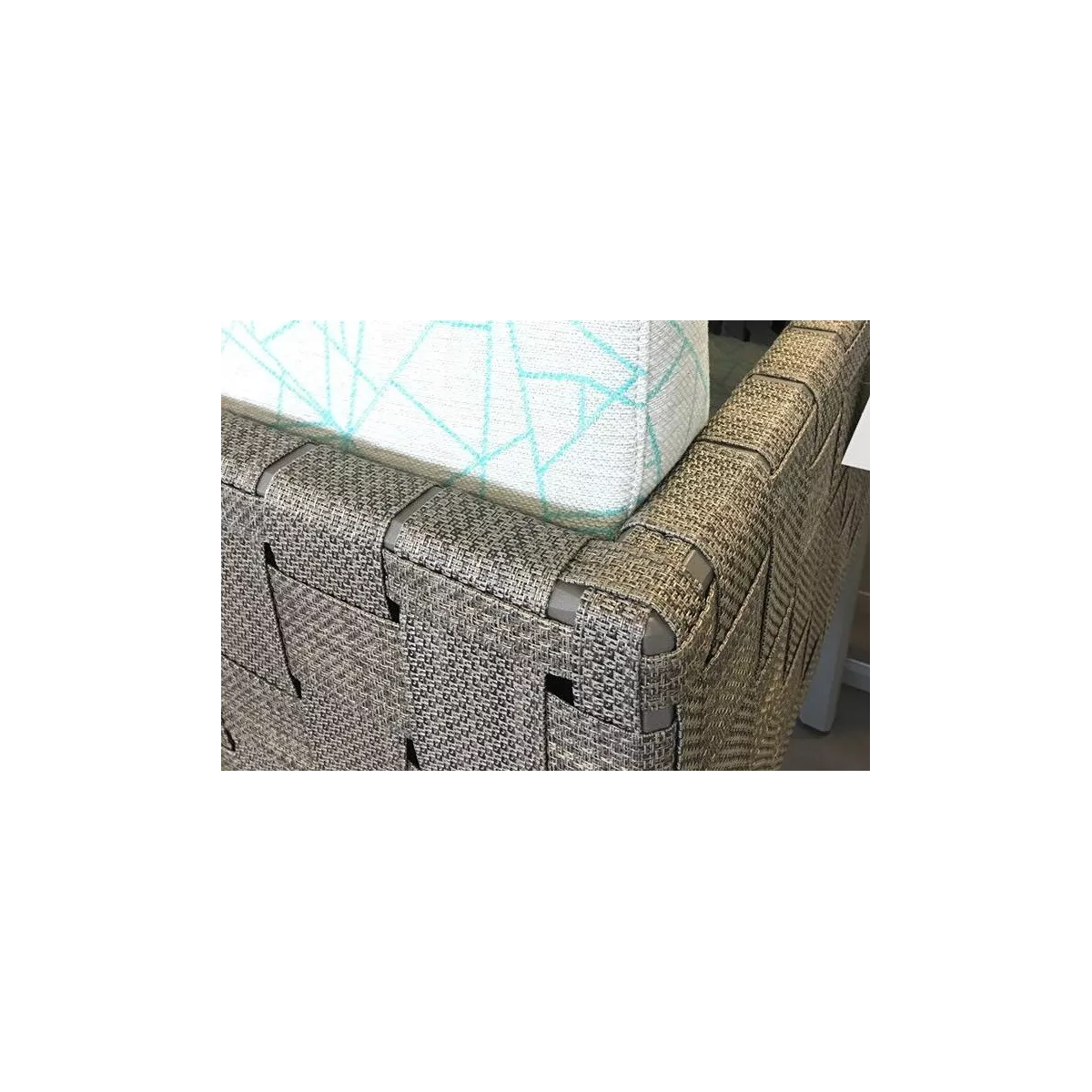 Bridge Cube Aluminium Gris