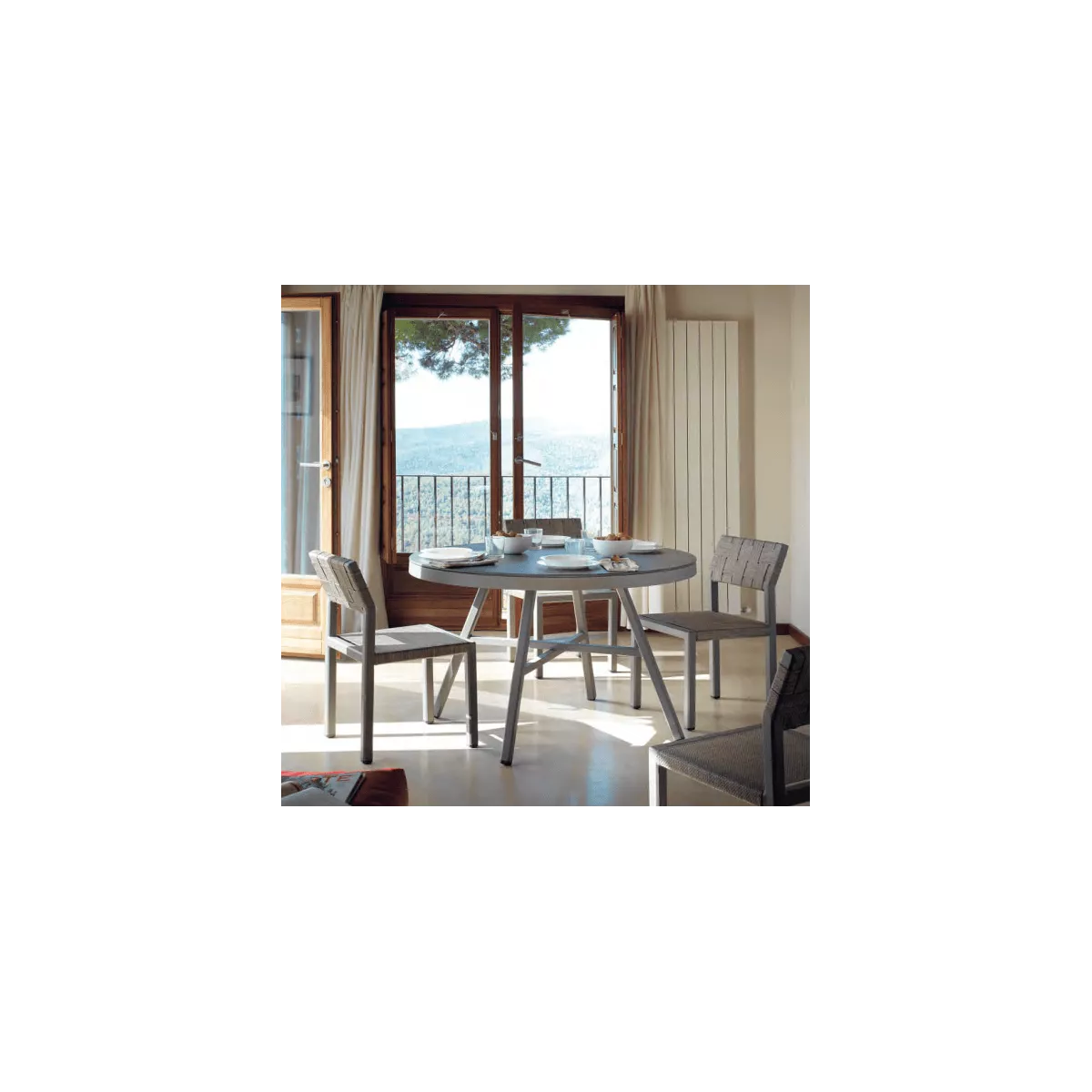 Table ronde 120x120 Cube