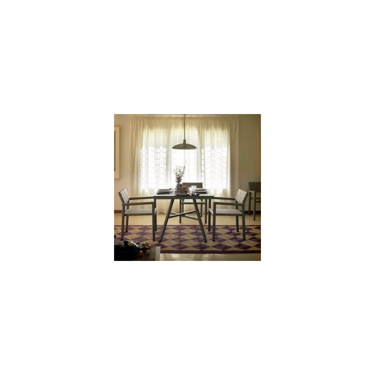 Table Carrée 90x90 Cube