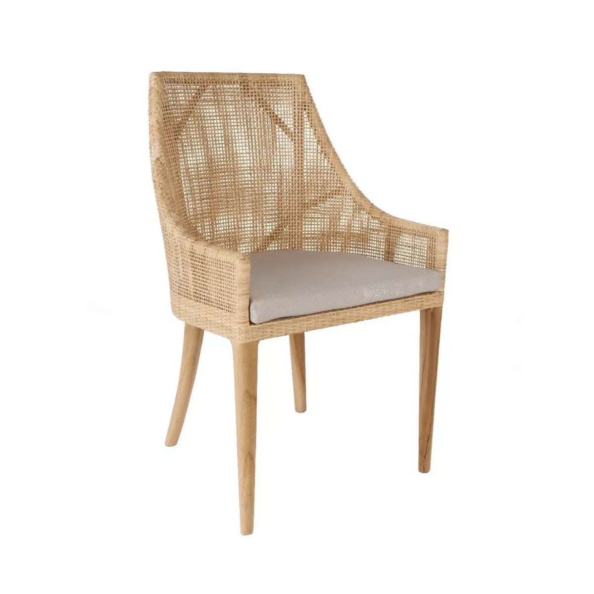Coussin Fauteuil de repas Saigon et tabouret de bar Saigon
