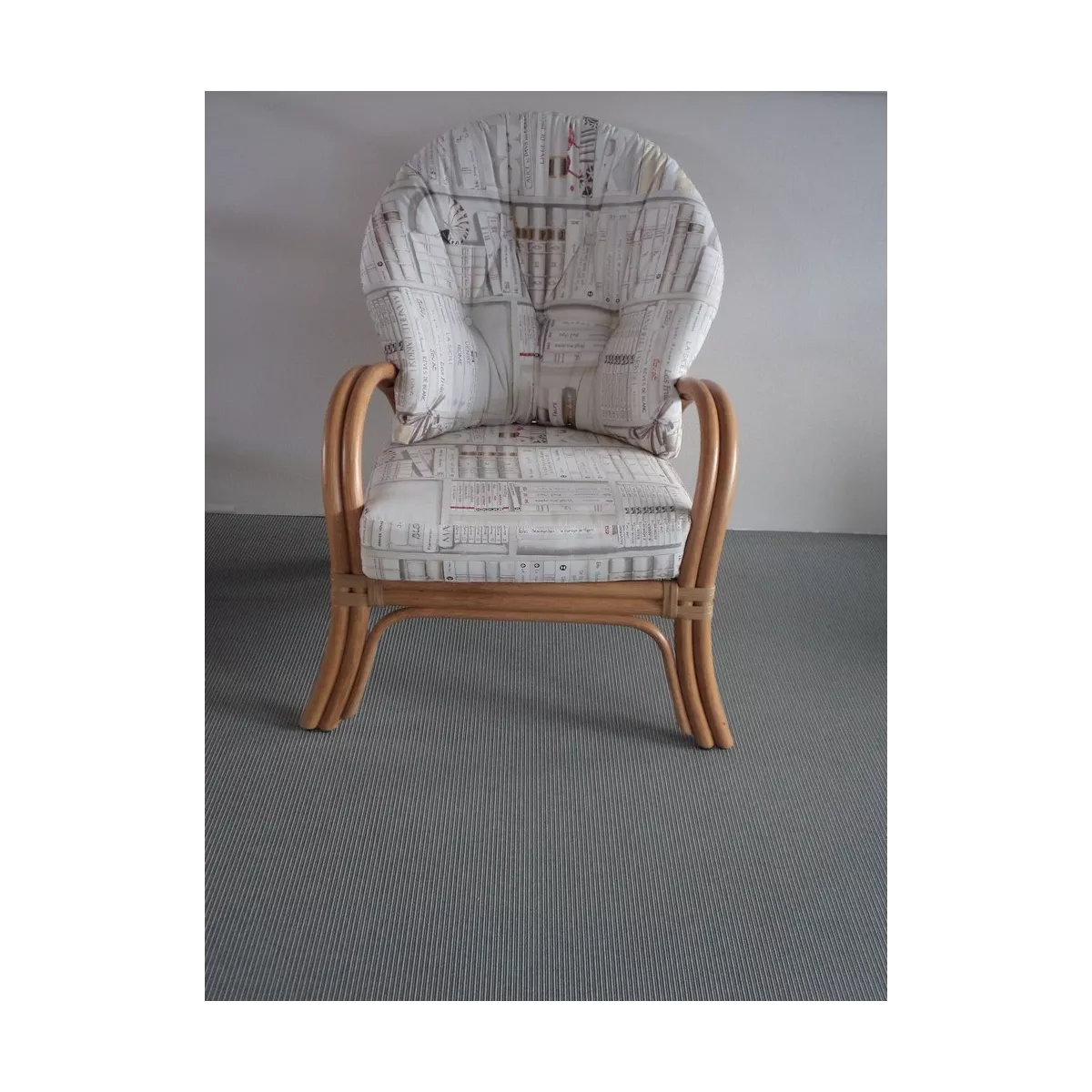 Fauteuil Sydney Arena Tissu Bibliothèque