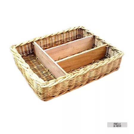 Range Couverts en Moelle de Rotin