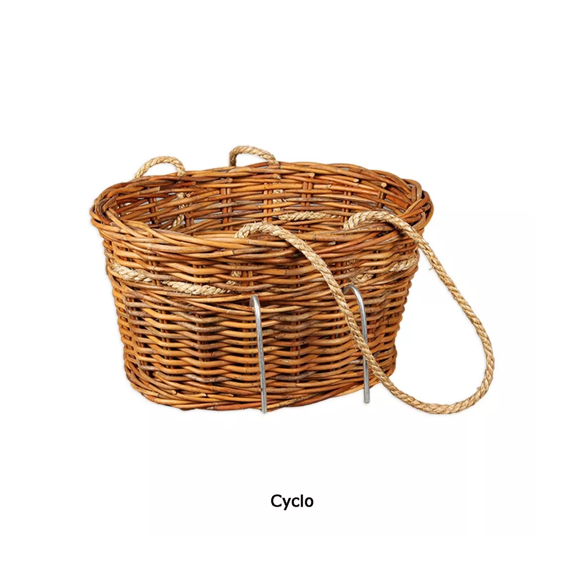 Panier en Rotin pour Velo