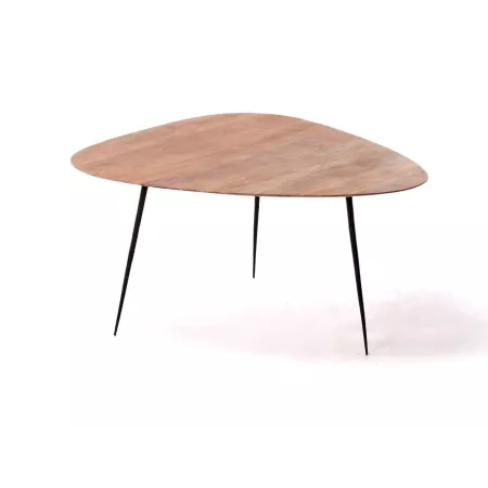 Table Basse Efran Acacia 80x80