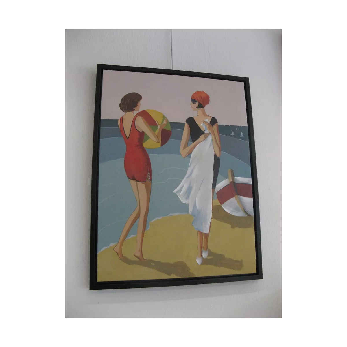 Tableau Femmes sur la plage