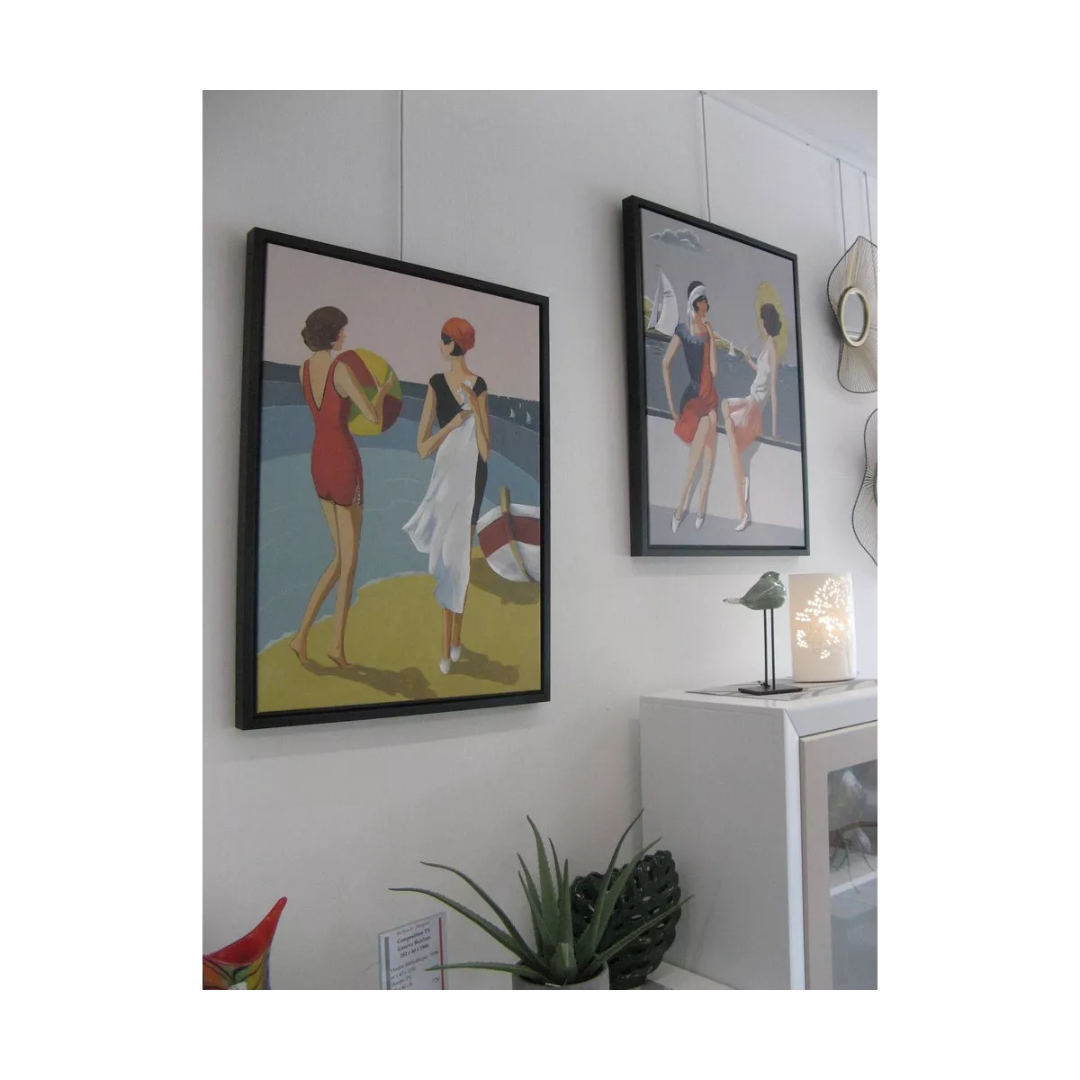 Tableau Femmes sur la plage