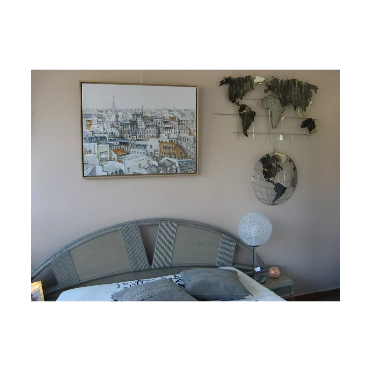 Tableau Toits de Paris II 90x70