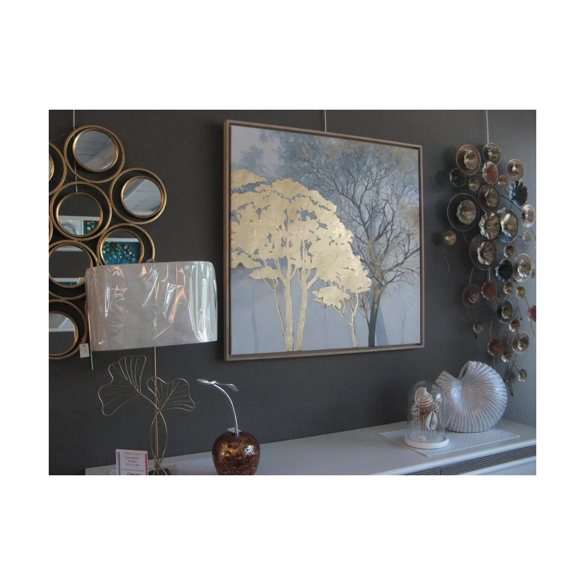 Tableau Deux Arbres 94x94