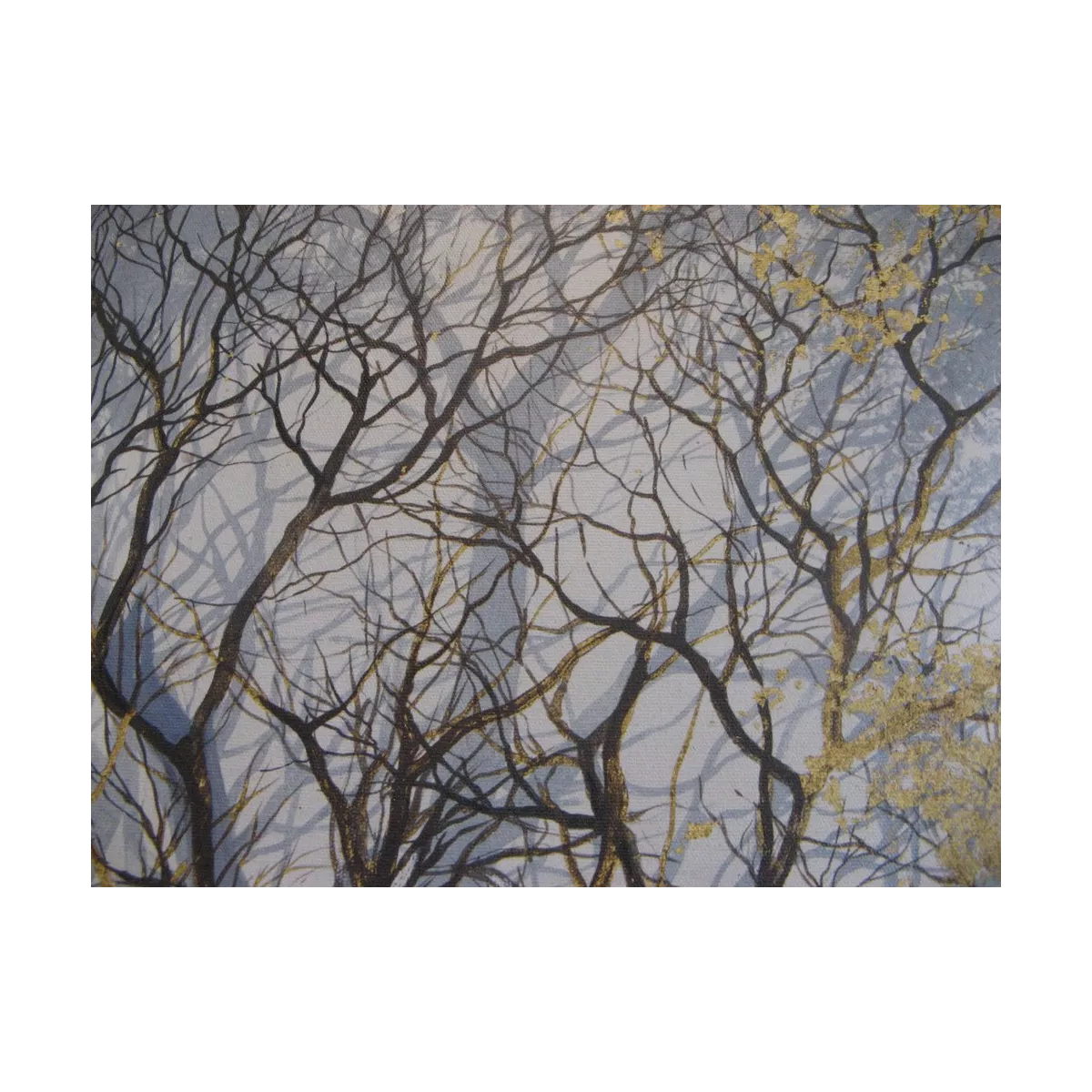 Tableau Deux Arbres 94x94