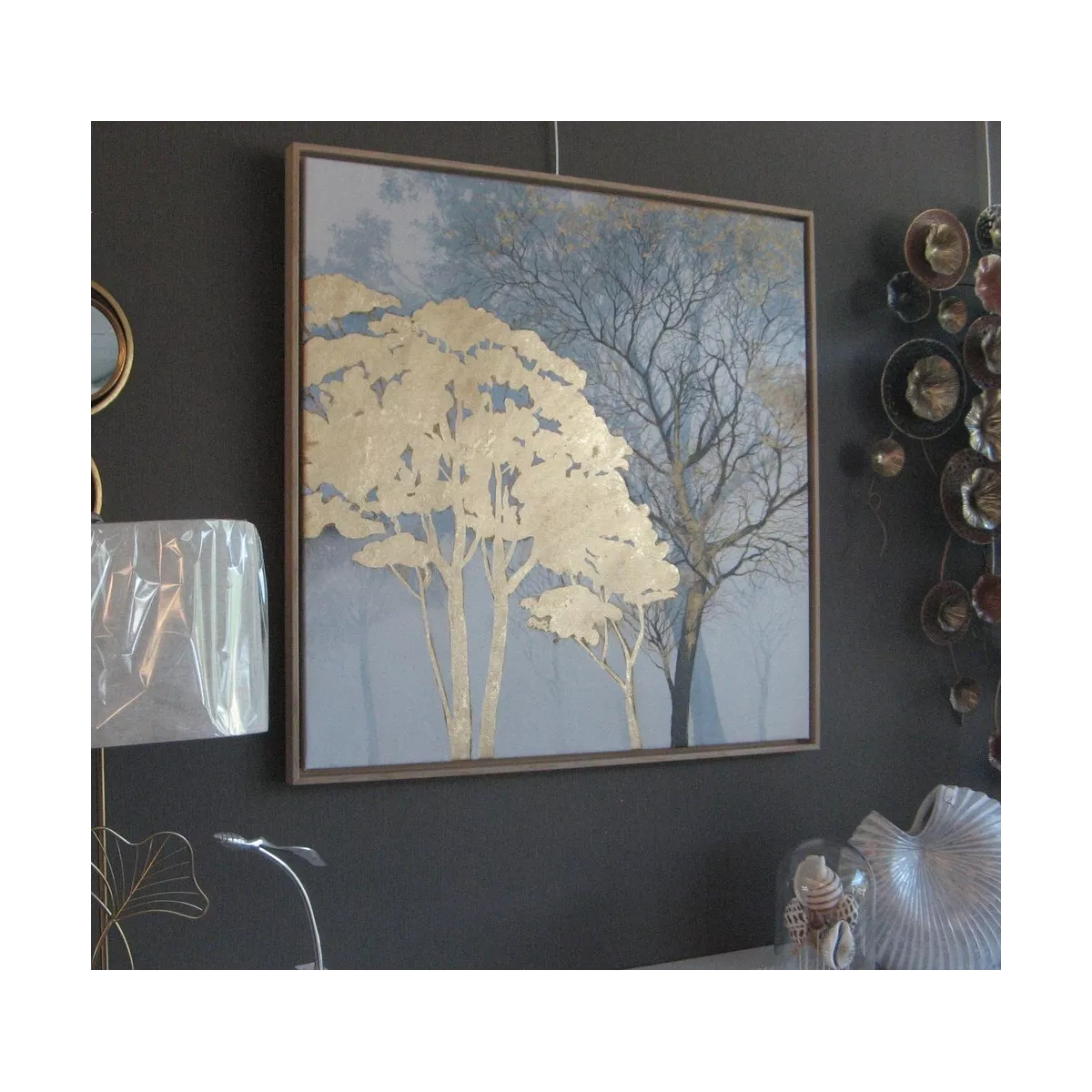 Tableau Deux Arbres 94x94