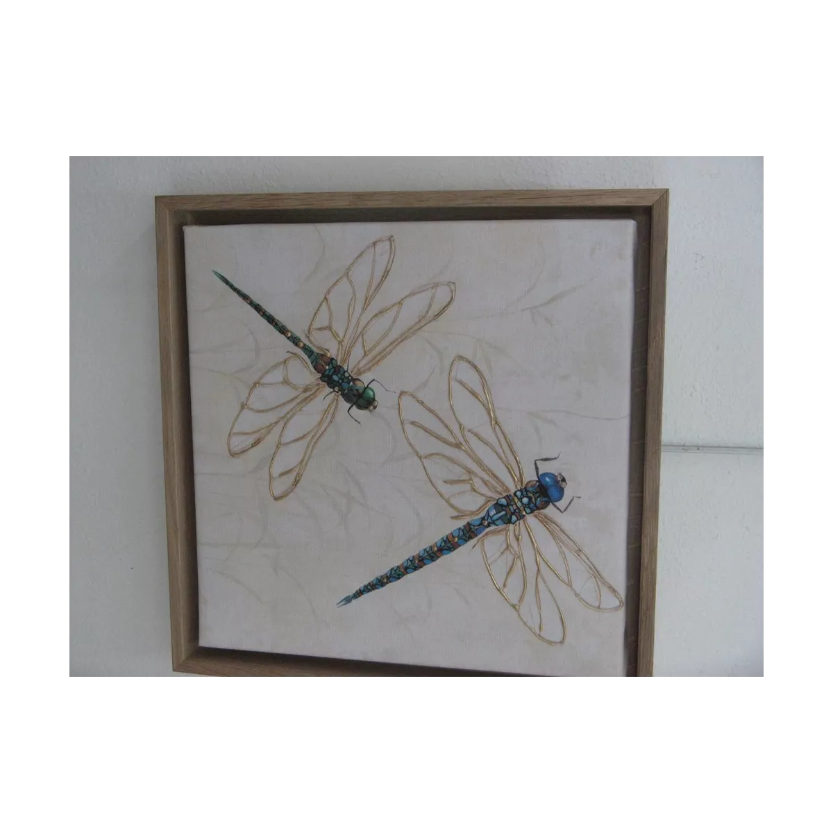 Tableau Libellule II 34x34