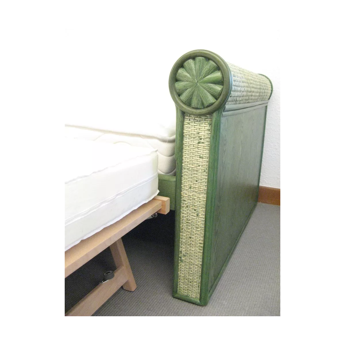 Lit Gigogne rotin 80 cm Selva