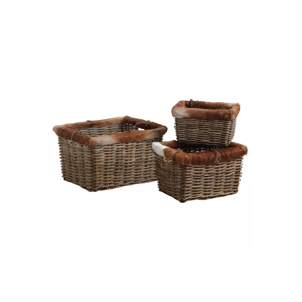 Casier Kubu 35x25 avec fourrure