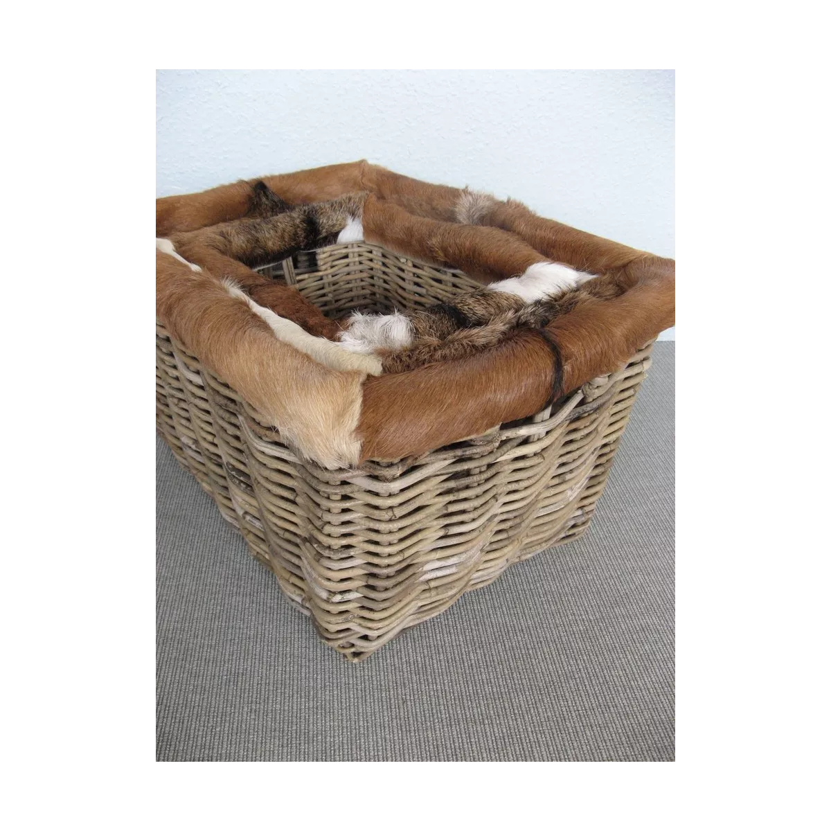 Casier Kubu 35x25 avec fourrure