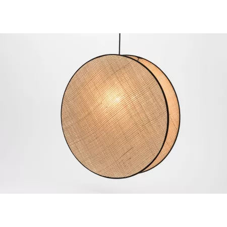 Suspension Luna Rabane Naturel 49x49
