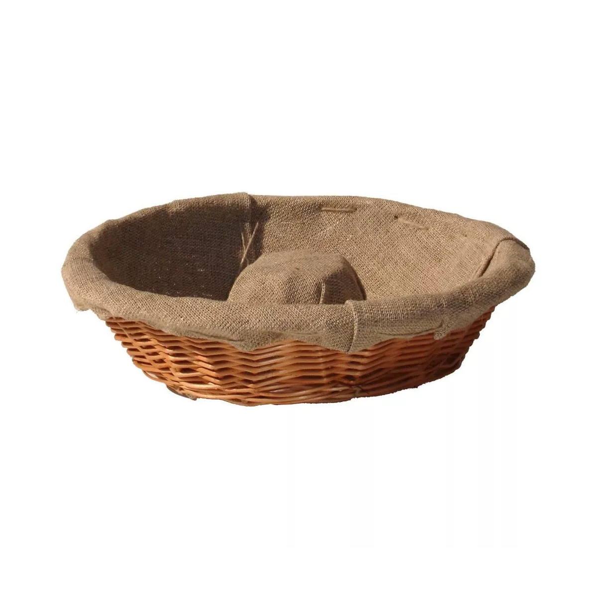 Banneton Couronne Osier 30x30 Roux
