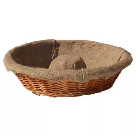 Banneton Couronne Osier 30x30 Roux