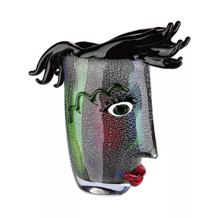 Vase Pâte de verre Barbiere H30 cm
