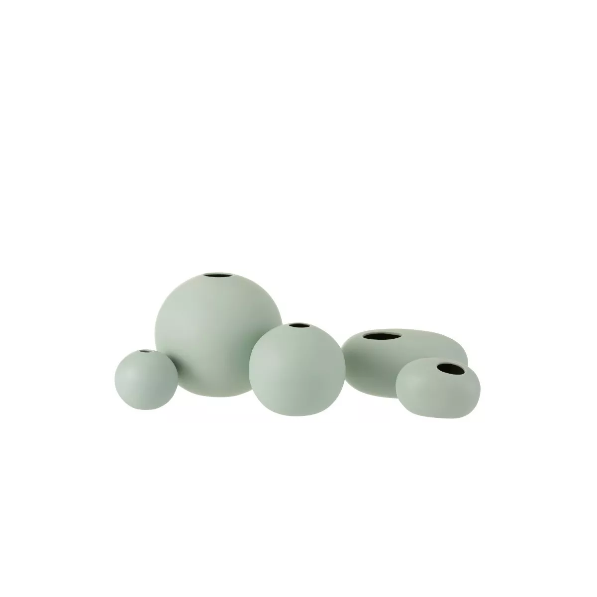 Vase  Galet Vert Pastel