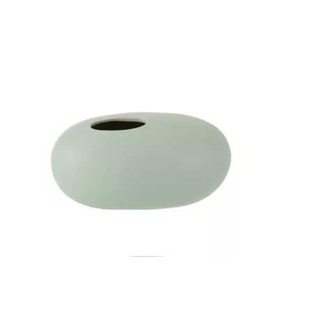 Vase  Ovale Vert Pastel